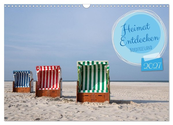 Calendar 2027 · US Version · Discover Home - North Frisia (Wall Calendar 2027 17-image