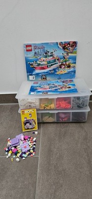 Lego Friends 41381 Boot für Rettungsaktionen, 7+ Jahre, 908 Teile, OVP+Box+Dots