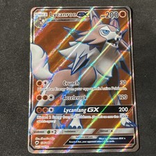 Lycanroc GX (Full Art) 136/147 Sm-Burning Shadows Holo Pokemon Card on eBay