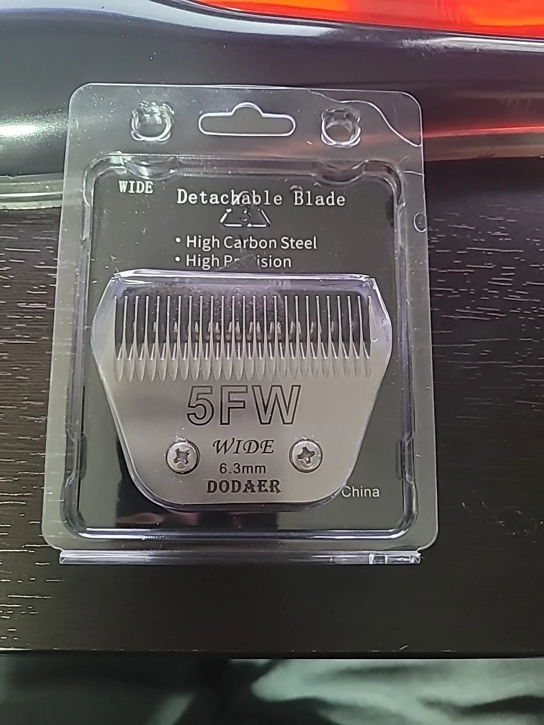 5FW Dodaer Detachable Pet Dog Grooming Blades Silver