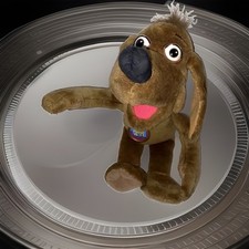 Fisher-Price The Puzzle Place Brown Dog Plush Stuffed Animal Vintage 1994