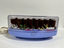 Vintage Clairol Kindness VH24 for Hair Hot Rollers Curlers Velvet Flocked 1985