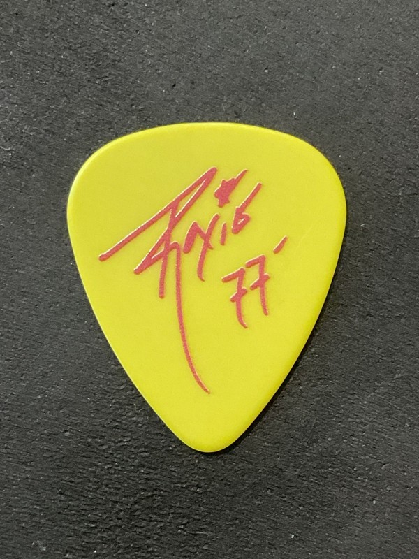 Ryan Roxie Alice Cooper In The Trenches Signature Guitar Pick (R)