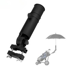 1 PC Universal Golf Cart Umbrella Holder Adjustable Trolley Clip Stand Bracket