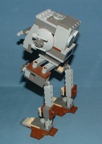 STAR WARS, IMPERIAL AT-ST 7127 LEGO SYSTEMS SET- USED / COMPLETE - 2001