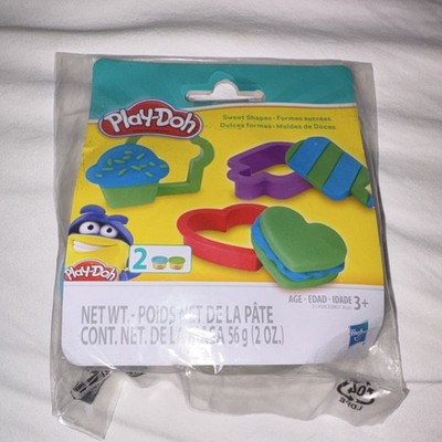 Play-Doh Sweet Shapes Modeling Clay Set 2 oz Age 3+ 3-4 4-7 Years E1499