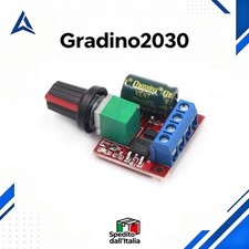 Regolatore Velocità Motore DC-DC PWM 4.5-35V 5A 90W Modulo Controllo 12V-24V