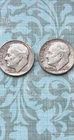 Nice LOT of 1958"D" & 1962 "D” Mint silver dimes, both w/ clear mint marks