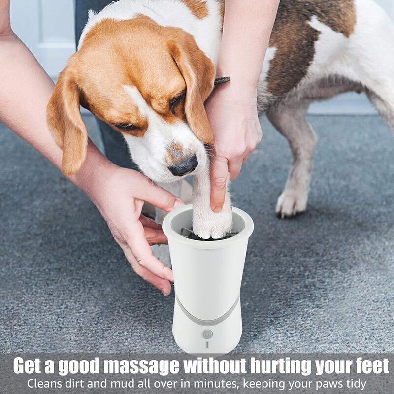 Haustier Fuß Washer Cup Hund Katze Reiniger Pfote Sauber Pinsel Cup Schnell Wasc