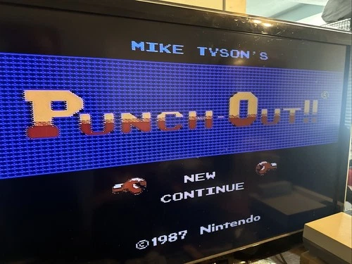 Mike Tyson’s Punch-Out!! Nintendo NES Game - Tested