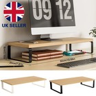 Computer Desktop Monitor Stand Laptop TV Display Screen Riser Rack Shelf UK