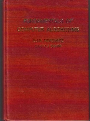 FUNDAMENTALS OF COMPUTER ALGORITHMS By Ellis / Sahni Horowitz - Hardcover *VG+*