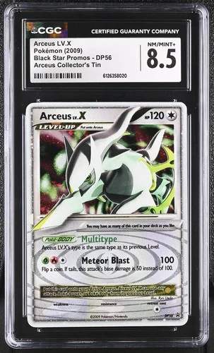 CGC 8.5 Arceus LV.X 2009 Black Star Promos DP56 Holo Pokemon Card
