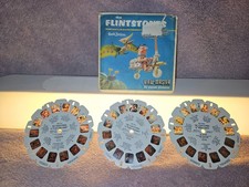 Viewmaster B514 The Flintstones, 3 reel Packet, used