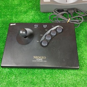NEO-GEO CDZ Console, Stick, Controller, and Cable Set tested s1631M