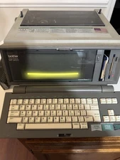 Rare VNTG Brother Word Processor Model WP-2400 *Powers On* READ DESCRIPTION 
