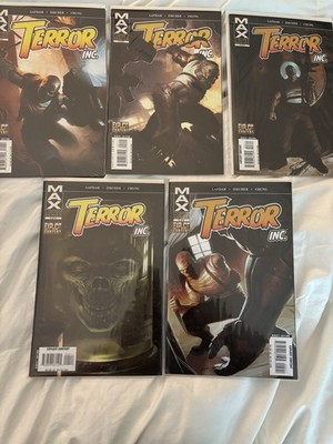 Terror Inc. #1-5 Complete Set (2007-2008) Marvel Comics 