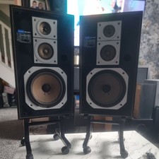 Pioneer CS-454 Rare Vintage Retro 3 Way Speakers 60W 8ohms