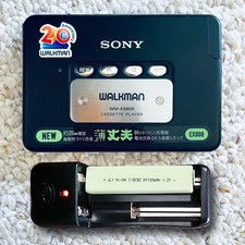 Sony EX808 Walkman Cassette Player  Full Metal Chrome  Working :  2873