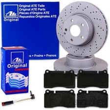 ATE BREMSSCHEIBEN + BEL&Auml;GE VORNE f&uuml;r MERCEDES C-KLASSE W205 S205 A205 C205