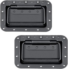 MIYAKO USA Speaker Cabinet Handles - Set of 2  5.5x3.9 inches Medium, Black