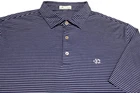 PETER MILLAR COTTON GOLF SHIRT--L--DENVER C.C.--PERFECT SPOTLESS QUALITY!!!!