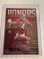 2015 Panini Alabama Honors TJ Yeldon IP Auto #TJY-AL