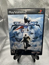 PS2 Soul Calibur III 3 PlayStation 2 Complete CIB Bonus Disc Manual Tested