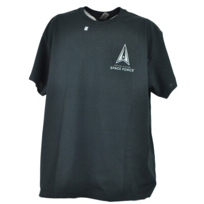 United States Space Force US Military Leaders Adults Black Tshirt