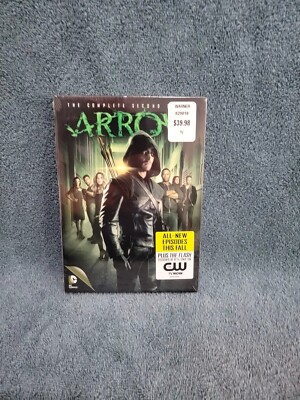 Arrow: The Complete Second Season DVD 2013 DVD 2nd 2 Widescreen BRAND NEW SEALED