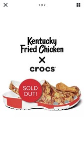 crocs classic clog kfc