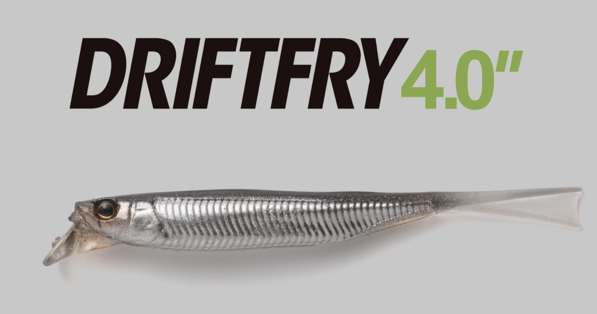 JACKALL Revoltage RV DRIFT FRY 3.0 4.0 5.2 inch Color