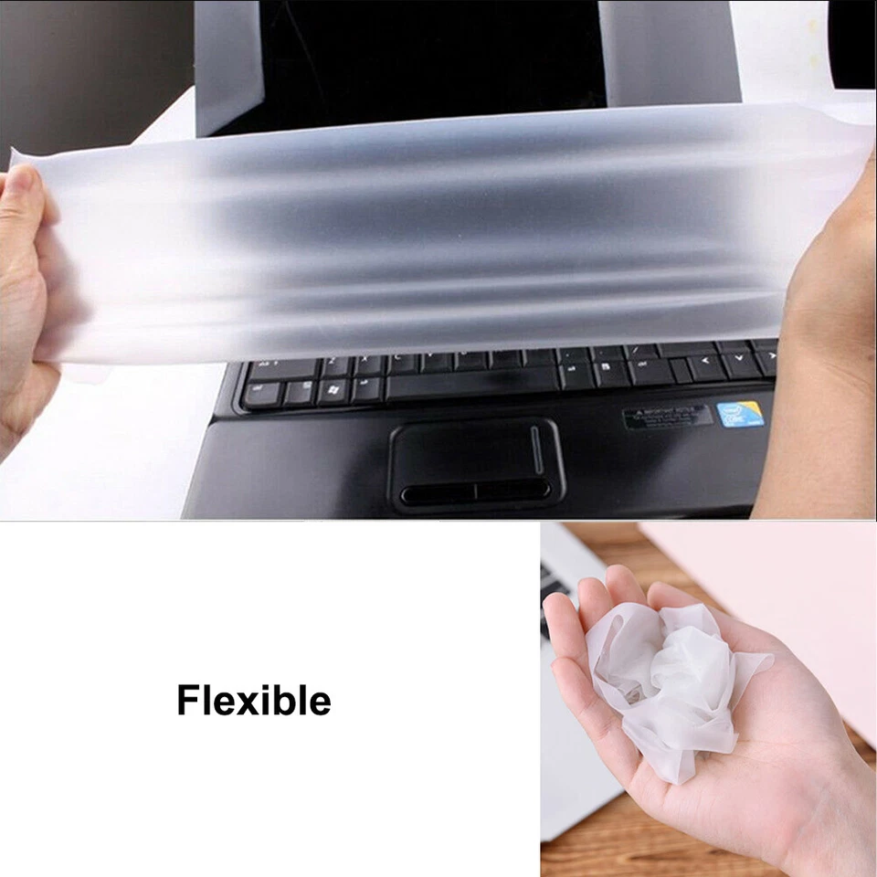 Universal Silicone Keyboard Cover Film for Laptop Notebook Waterproof Dust-proof - image 4 of 4