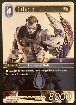 Paladin | 12-0102C | Common | Wasser | Vorwärts | Opus 12 | Final Fantasy TCG
