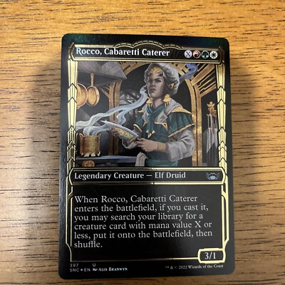 MTG Rocco, Cabaretti Caterer Streets of New Capenna 397 Gilded