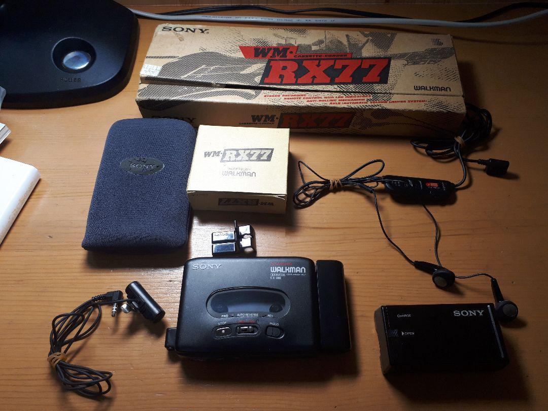 SONY RECORDING WALKMAN WM-RX77 ウォークマン Complete Junk Sony Cassette Walkman Wm-Rx77 | eBay