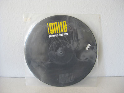 Ignite Scarred for Life - Picture Disk Vinyl LP Album Lost&Found 1997