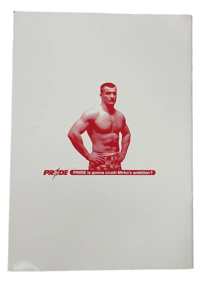 PRIDE 26 Program Fedor Emelianenko Mirko Cro Cop Don Frye Mark Coleman UFC - Image 2 of 4