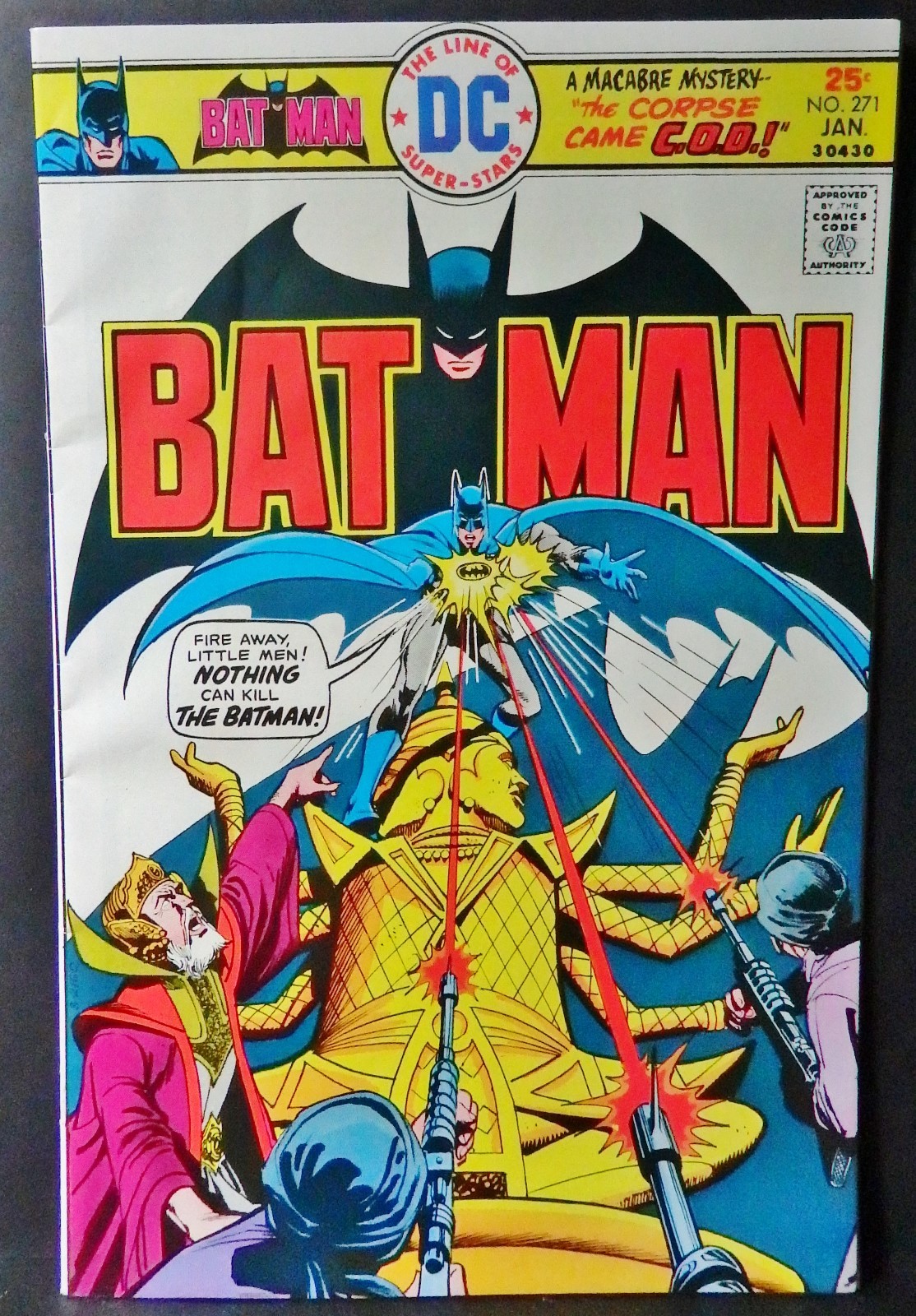 BATMAN # 271-1976-NM-A MACABRE MYSTERY-