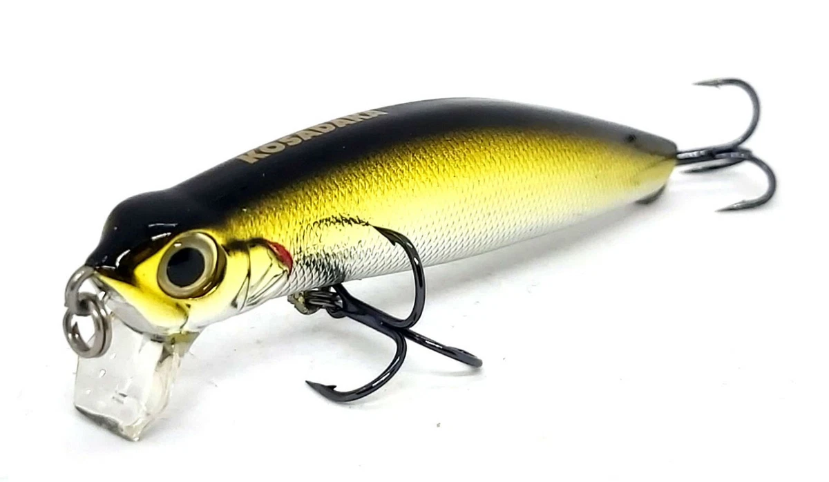 KOSADAKA COSTA XS 80F FLOATING FISHING CRANK BAIT LURE 80mm 7.7g DARK HUNTER