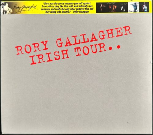 RORY GALLAGHER Irish Tour.. CD - 9 Track 1974 Tour Disc with Envelope Slip Case