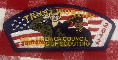 2012 MID-AMERICA COUNCIL STRIP CSP FRIENDS OF SCOUTING BOY SCOUT