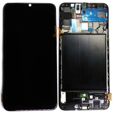 Schwarz Fr Samsung Galaxy 2019 A70 SM-A705FN A705F LCD Display Touchscreen Frame
