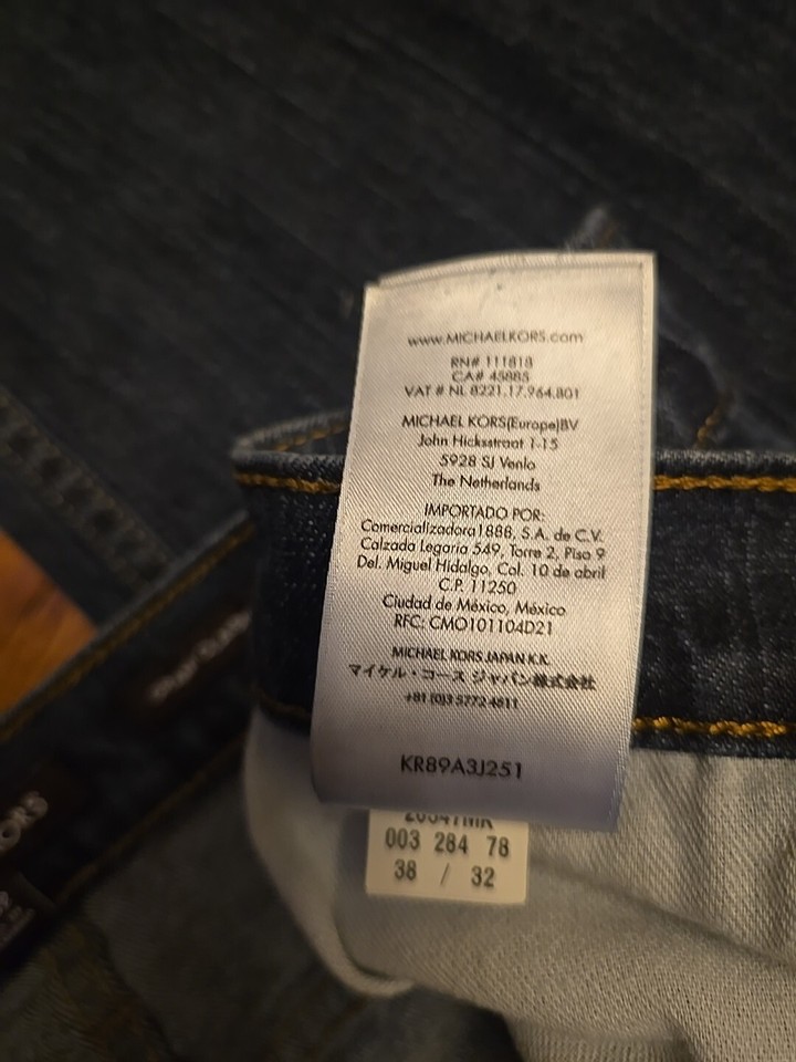Michael Kors Mens Jeans Size 38/32 eBay