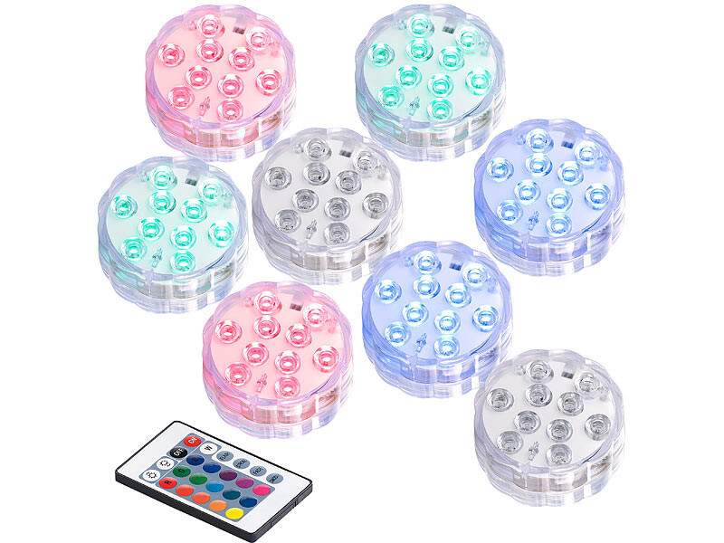 Spot LED étanche RVB pour illuminer vos soirées piscine et jardin