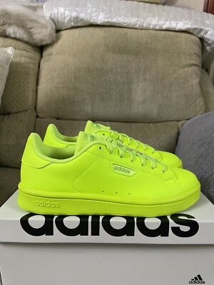 Adidas Urban Court Neon Green Trainers Shoes BNIB Size 4uk Women's