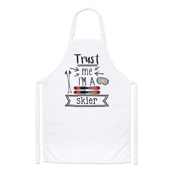 Trust Me I'm A Skier Koch SchüRze Lustig Best Favorit Schifahren Kochen Backen-image