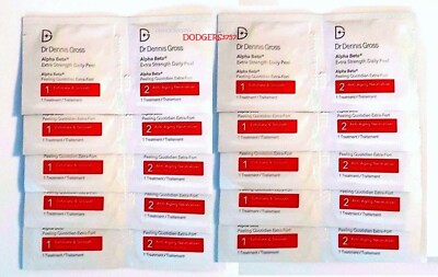 Dr Dennis Gross Alpha Beta Extra Strength Daily Face Peel Set of 10  Exp 10/26