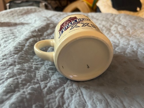 Vintage Denver Broncos Super Bowl XXI Coffee Mug; 1987 - Picture 3 of 3