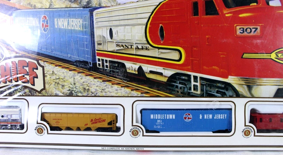 Vintage Bachmann HO Train Set King of the Rails Thunder Chief New Sealed Box - Image 3 of 4
